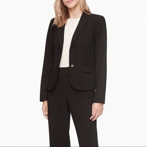 Two button Black Suit Jacket